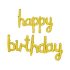 Set litere happy birthday