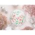 Balon folie bride motiv floral