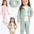 Set de primăvară bunny - crem