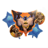 Set 5 baloane folie Batman