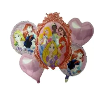 buchet-5-baloane-folie-printese-disney-60-x-50-cm-187787