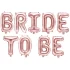 Set baloane folie litere Bride to be