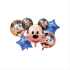 Set 5 baloane folie Mickey mouse