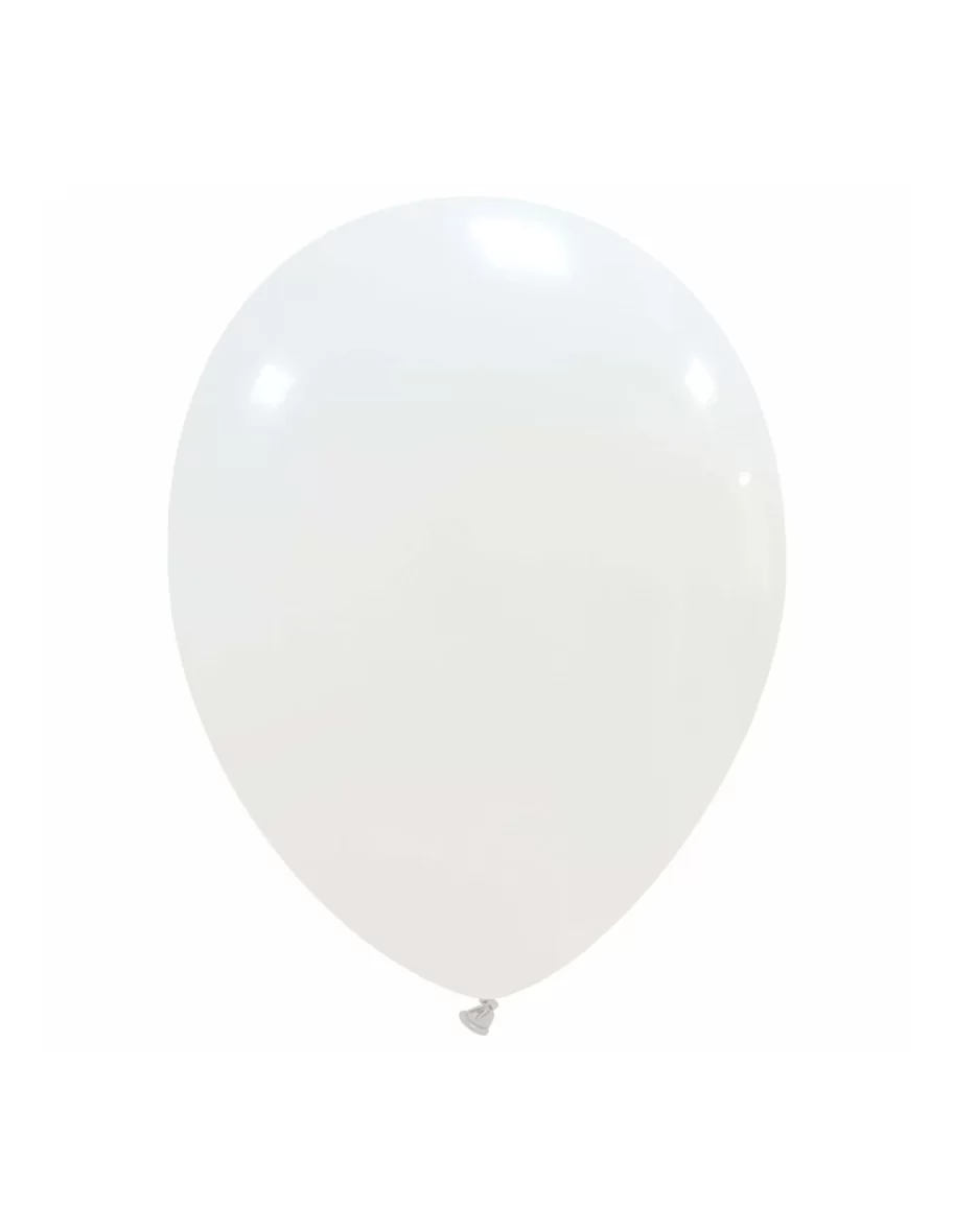 Balon latex alb 30 cm