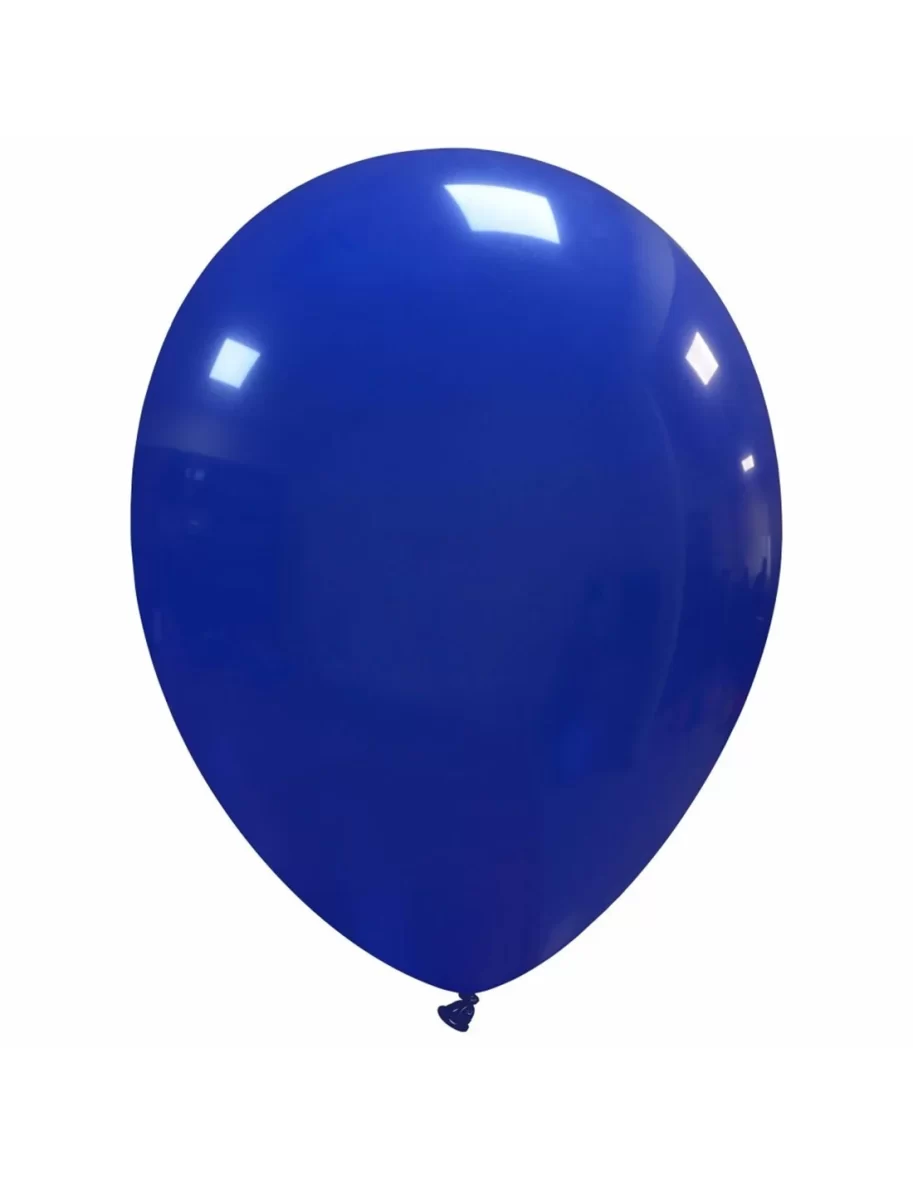 Balon latex albastru închis 30 cm