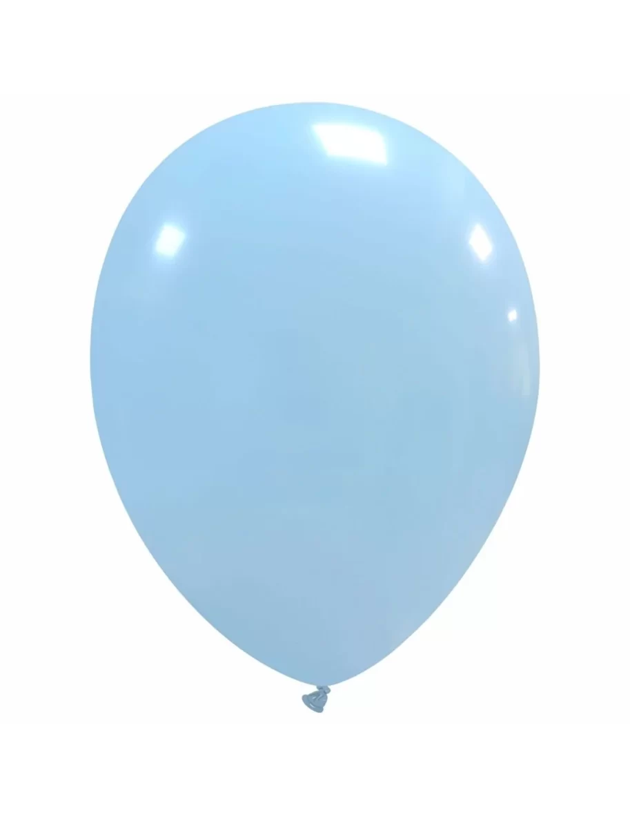 Balon latex baby blue 13 cm