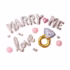 Set baloane folie Marry Me