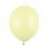Set 100 baloane latex galben deschis 30 cm