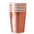 Set 6 pahare party rose gold