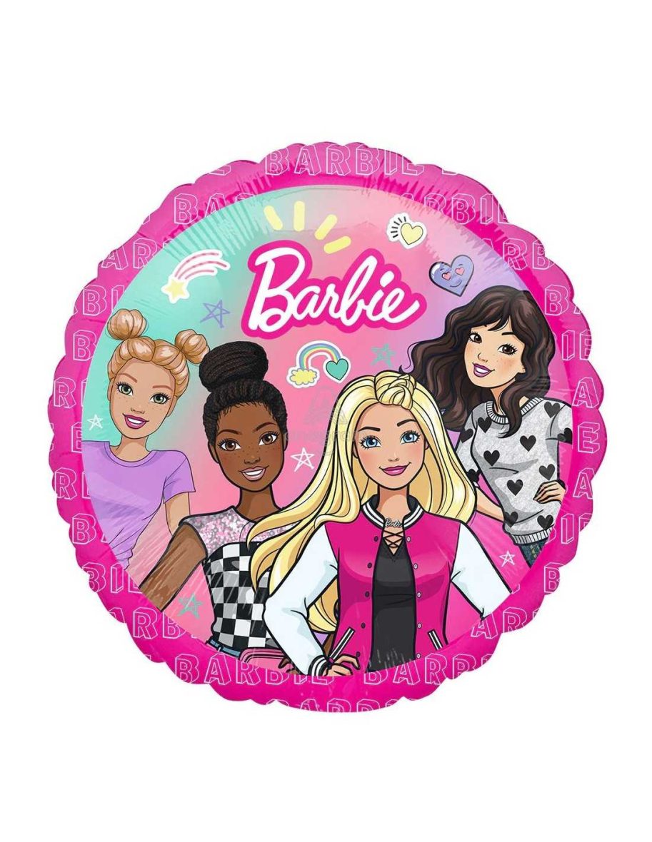 Balon folie Barbie 45 cm