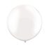 Set 10 baloane latex alb 45 cm