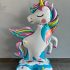 Balon folie unicorn cu suport