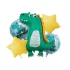 Set 5 baloane folie dinozaur