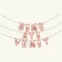 Set baloane folie "BINE ATI VENIT" rose gold
