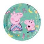 Set 8 farfurii party Peppa Pig 19 cm