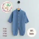 Salopetă cu nasturi