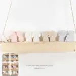 Botosei crosetati cu fundita si detalii stralucitoare