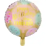 Balon folie cu mesaj 45 cm