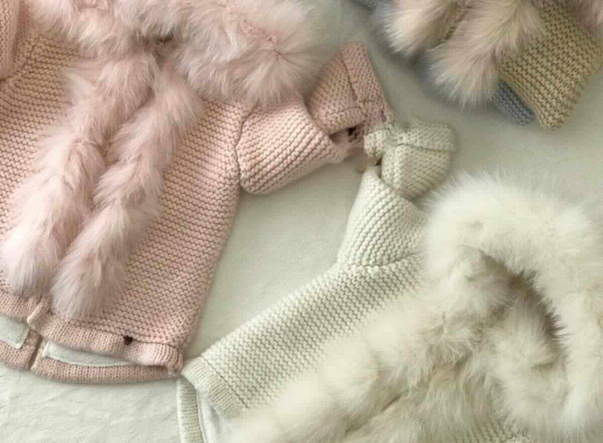 Pulover tricotat cu blanita - imagine 2