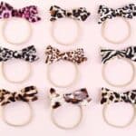 Bentiță fundită animal print