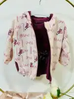 Trening de bumbac fetițe 3 piese - imagine 3