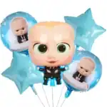 Set 5 baloane folie baby boss