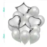 Set 14 baloane folie și latex - imagine 2