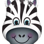 Balon folie zebră 65 cm