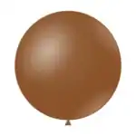 Balon latex maro moka 45 cm