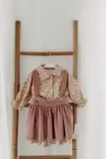 Set trendy camasa si rochita - imagine 2