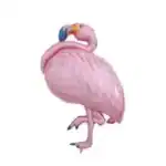 Balon folie flamingo
