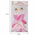 Ghirlandă balerină Happy Birthday 4,5 m