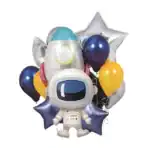 Set baloane folie și latex astronaut