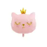 Balon folie pisica cu coronita