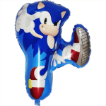 Balon folie Sonic 70x72 cm, perfect pentru decoruri de petrecere tematice pentru copii. Modelul vibrant și detaliile clare adaugă un plus de distracție și culoare evenimentului tău.
