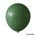 Balon latex verde, ideal pentru decoruri de petrecere sau evenimente speciale. Culoare vibrantă și dimensiune de 30 cm, perfect pentru aranjamente festive și decoruri tematice.