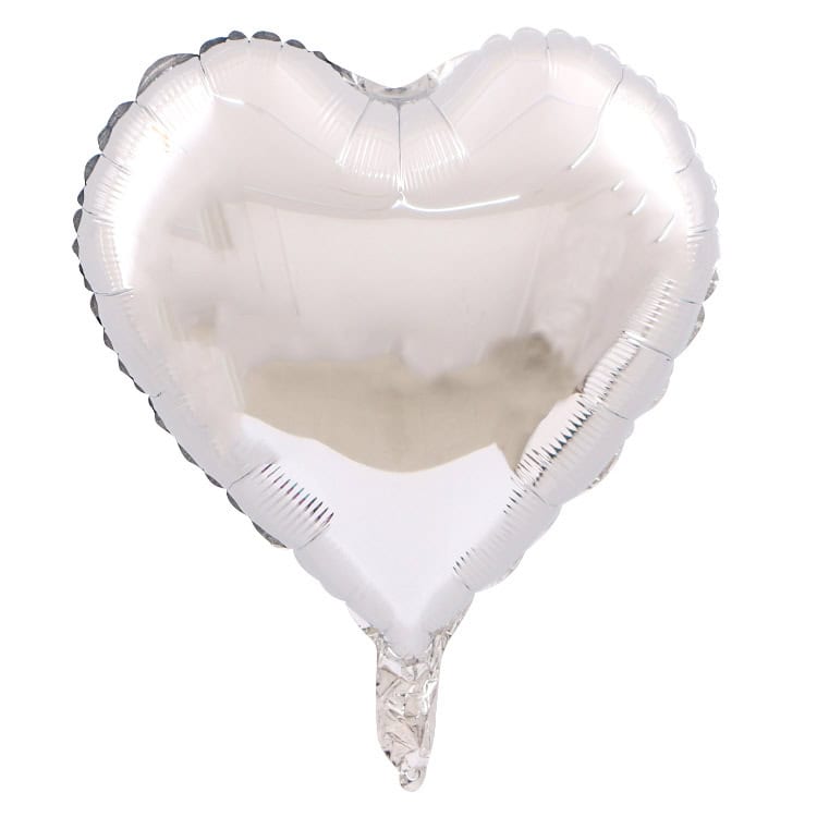 Inimă de folie albastră 45 cm Balon de folie în formă de inimă, de 45 cm, de culoare albastră, perfect pentru decoruri de evenimente și petreceri speciale.
