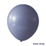Balon latex Cocos, culoare gri haze, ideal pentru decoruri festive și aranjamente speciale. Dimensiune de 30 cm, perfect pentru evenimente și petreceri tematice.