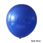 Baloane latex albastre de 30 cm, perfecte pentru decoruri și aranjamente festive, ideale pentru evenimente speciale și petreceri tematice.