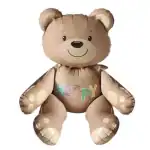 Balon folie ursulet 3D crem 70 cm