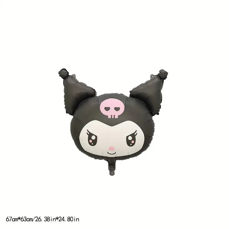 07f0c9af-9b56-4532-958a-df6f47e0e4f2 Balon Folie Kuromi 67 x 63 cm pentru Petrecere Copii - imagine 1