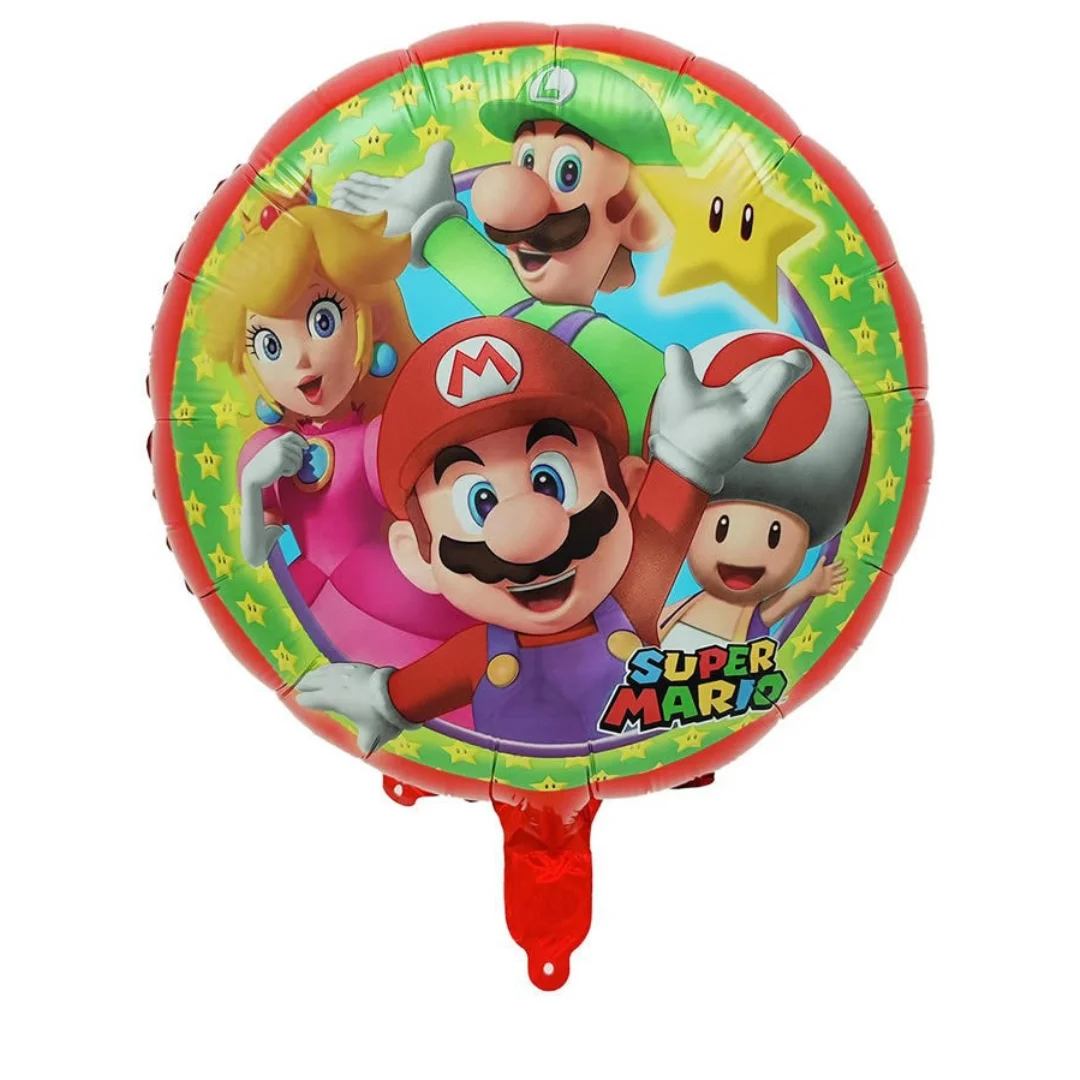BLW48679-2025-02-04T070834.092 Balon Folie Super Mario 45 cm pentru Petrecere Copii - imagine 1