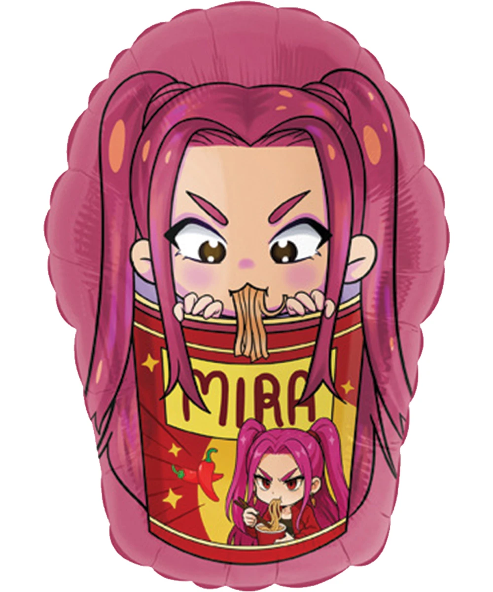 Kpop-Demon-Hunters-Huntrix-Mira-Foil-Balloon-33inch__35446 Balon Folie KPop Demon Hunters Mira pentru Petrecere Copii - imagine 1