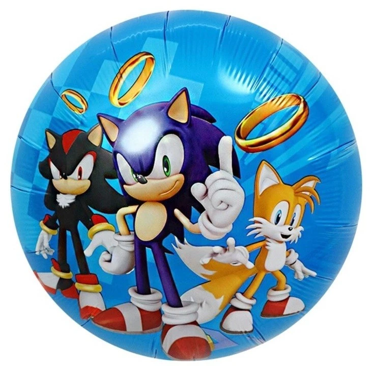 s-l1200 Balon Folie Sonic 45 cm pentru Petrecere Copii - imagine 1
