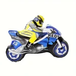 Balon Folie Motocicletă de Curse pentru Petrecere Copii