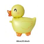 Balon Folie Rățușcă Galbenă 60 cm pentru Petrecere Copii