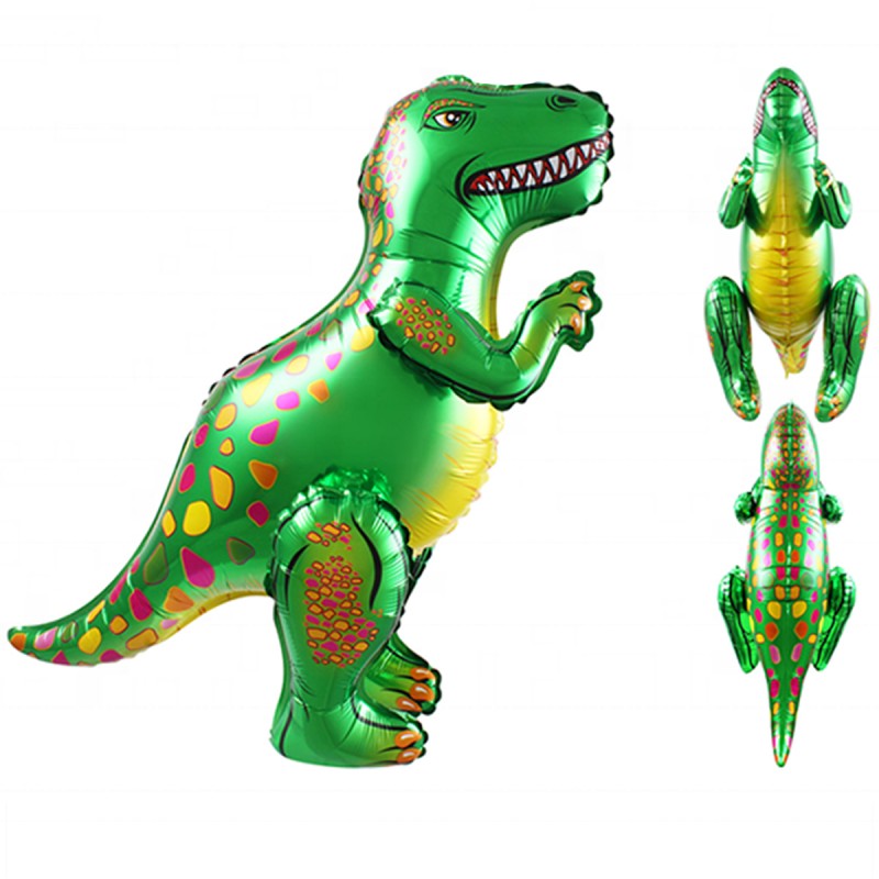 balon-dinozaur-t-rex-3d-65-cm Balon Folie Dinozaur T-Rex 65 cm pentru Petrecere Copii - imagine 1